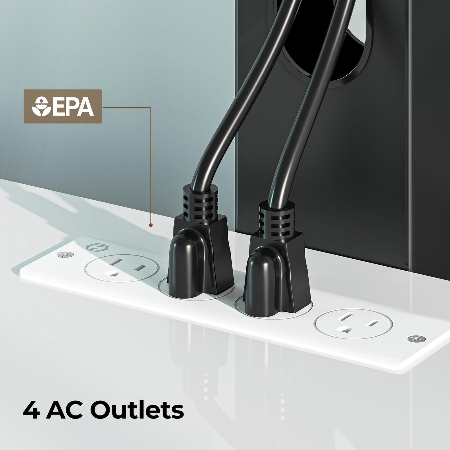 Rolanstar Fireplace TV Stand with Led Lights and Power Outlets, TV Stand Mount with 36" Electric Fireplace, White Entertainment Center for 45/50/55/60/65/70 inch TVs, Modern TV Console for Living Room