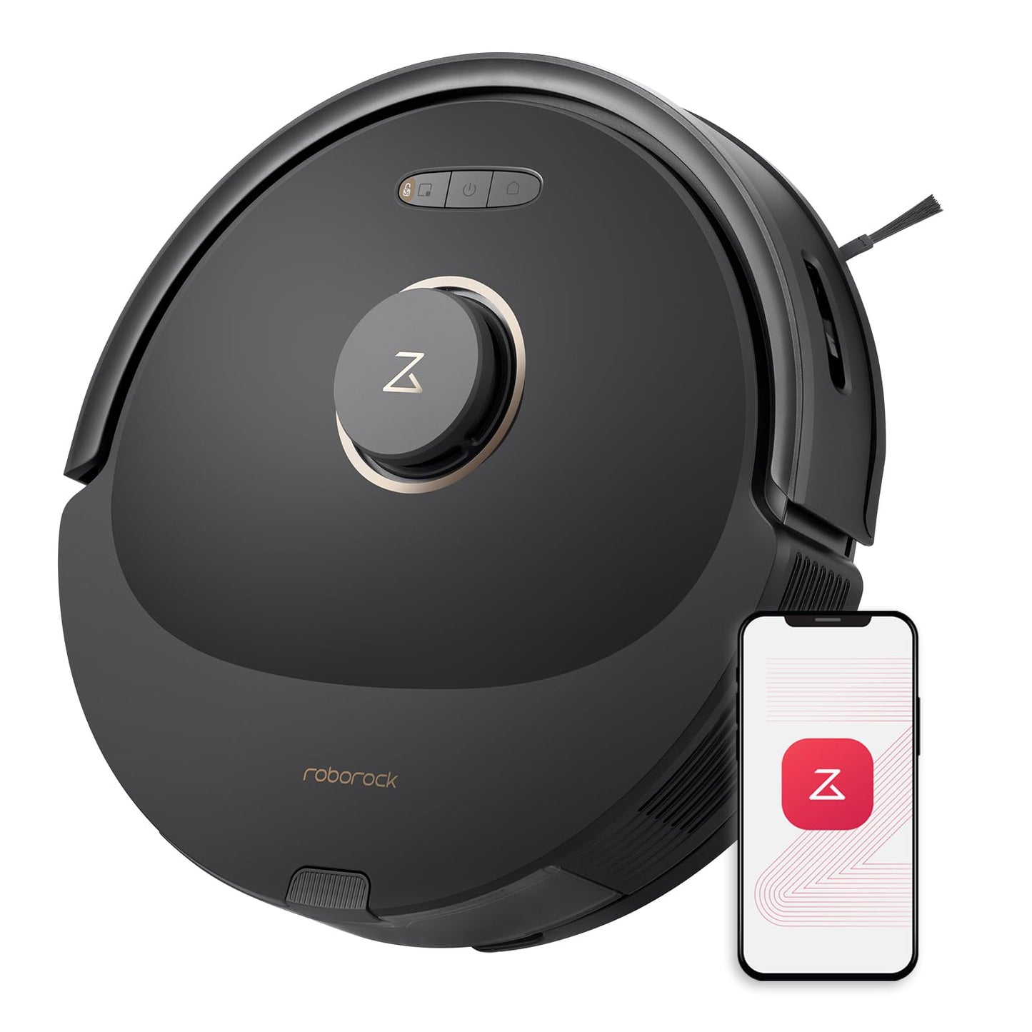 roborock Q8 Max Robot Vacuum and Mop Cleaner, DuoRoller Brush, 5500Pa Strong Suction, Lidar Navigation, Obstacle Avoidance, Multi-Level Mapping, Perfect for Pet Hair