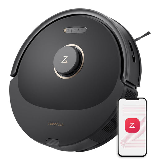 roborock Q8 Max Robot Vacuum and Mop Cleaner, DuoRoller Brush, 5500Pa Strong Suction, Lidar Navigation, Obstacle Avoidance, Multi-Level Mapping, Perfect for Pet Hair