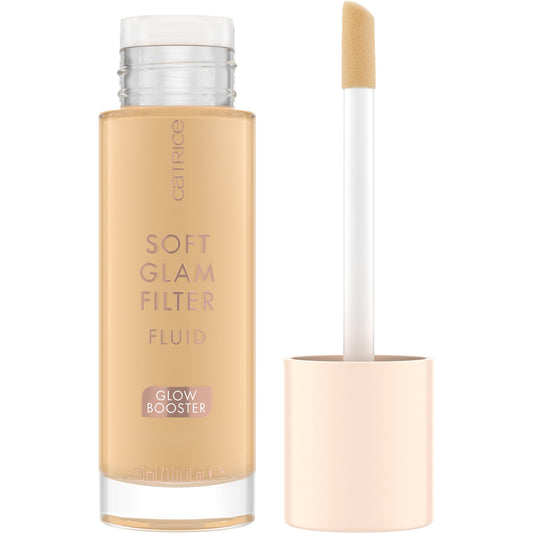 Catrice | Soft Glam Filter Fluid | Luminous Make Up Base & Highlighter for Radiant Complexion | With Vitamin E & Squalene | Vegan & Cruelty Free (20 | Light - Medium)