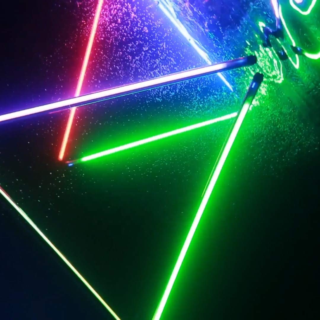 uyled P120 RGB Handheld Photography Light, APP Control 1350 Lumen LED Video Light Wand 360°Full Color 12 Lighting Modes CRI≥95 IP68 Waterproof Built-in Rechargeable Battery 3000k 5750k Colorful Stick