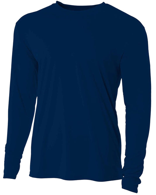 Hardcore Mens Long-Sleeve UV Sun Protection T-Shirt | Light Weight Loose Fitting Quick-Dry Rash Guard Water Shirt for Swimming, Fishing, Hiking, and SPF Protection