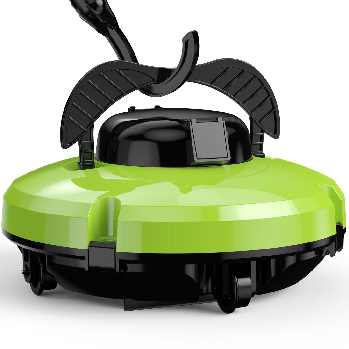 Pool Vacuum for Above Ground Pool Robot, Cordless Robotic Pool Cleaner for In - Ground Flat Pools up to 1000 Sq.Ft, Automatic Robot Pool Cleaner with Self - Parking Tech 120 Mins