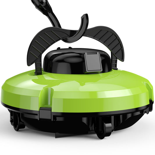 Pool Vacuum for Above Ground Pool Robot, Cordless Robotic Pool Cleaner for In - Ground Flat Pools up to 1000 Sq.Ft, Automatic Robot Pool Cleaner with Self - Parking Tech 120 Mins