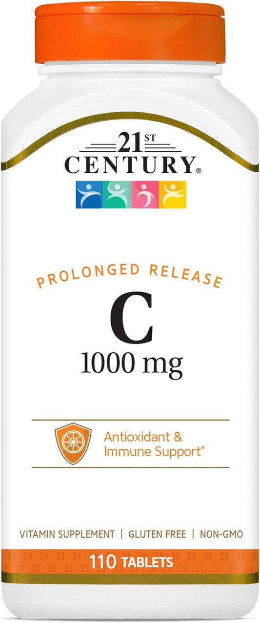 21st Century C 1000 mg Prolonged Release Tablets 110 Count