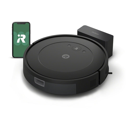iRobot Roomba Vac Robot Vacuum (Q0120) - Easy to use, Power-Lifting Suction, Multi-Surface Cleaning, Smart Navigation Cleans in Neat Rows, Self-Charging, Alexa
