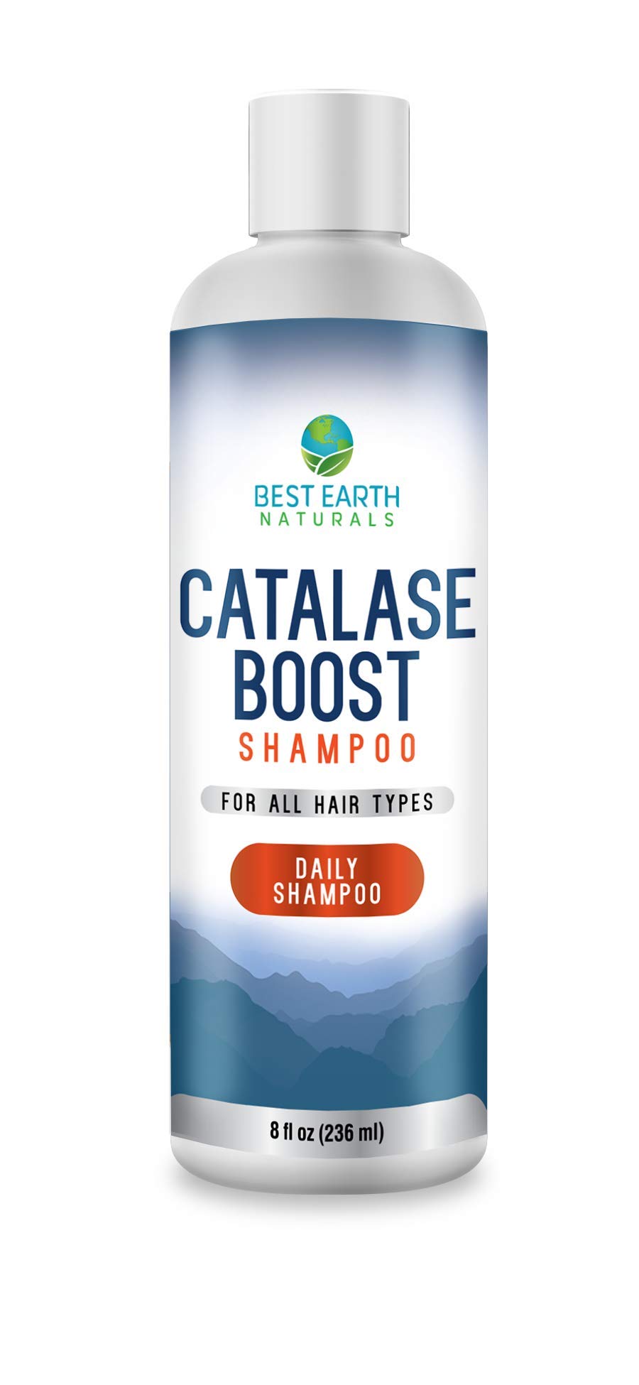 Best Earth Naturals Catalase Formula Shampoo to Support Hair Vitality and Hair Health for Women and Men - 8 fl. oz