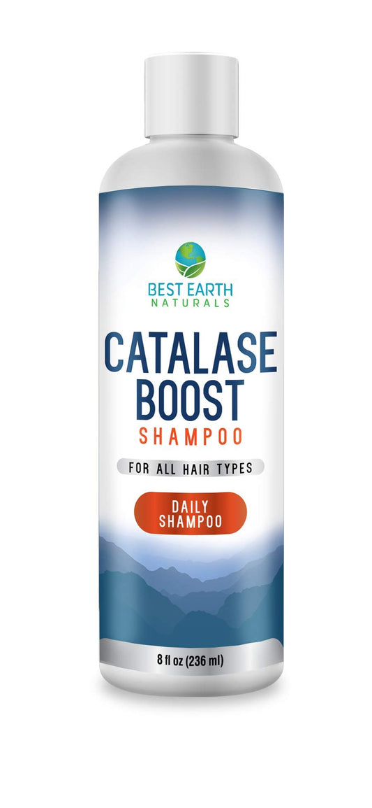 Best Earth Naturals Catalase Formula Shampoo to Support Hair Vitality and Hair Health for Women and Men - 8 fl. oz