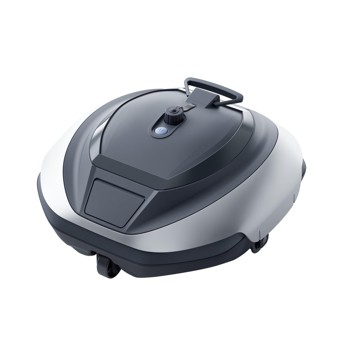 BUBLUE BuSwift 320P Robotic Pool Cleaner, Hydro Dynamic Design, Pool Vacuum with Superior Suction, High Efficiency, DirtLock 2.0, Auto-Parking for Above-Ground Flat Pools up to 850 Sq.Ft, Space Gray