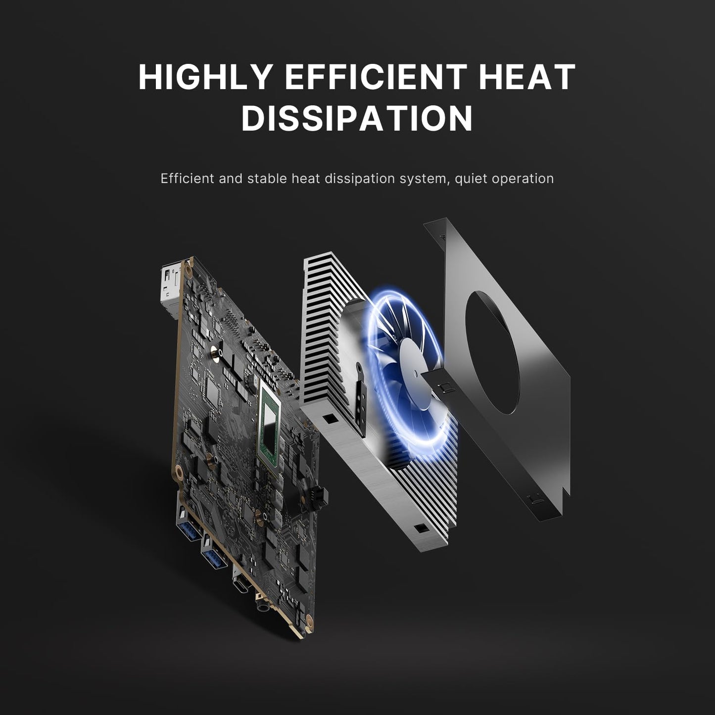 MAGICNUC AS1 Mini PC, Ryzen 5 3550H Mini Computers 16GB RAM 512GB PCIe SSD, Vega 8 Graphics Triple Display Micro PC, 2×RJ45 LAN/3×USB3.2/USB-C/HDMI/Wi-Fi 5/BT 5.0 Office,Home Mini Desktop Computers