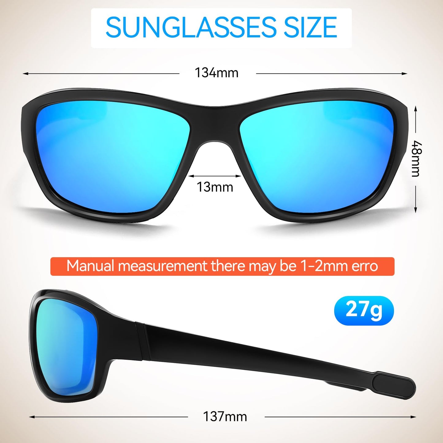 Dollger Polarized Sport Sunglasses for Men,100% UV Protection Running Goggles for Women Photochromic Sunglasses for Baseball Cycling Golf Fishing