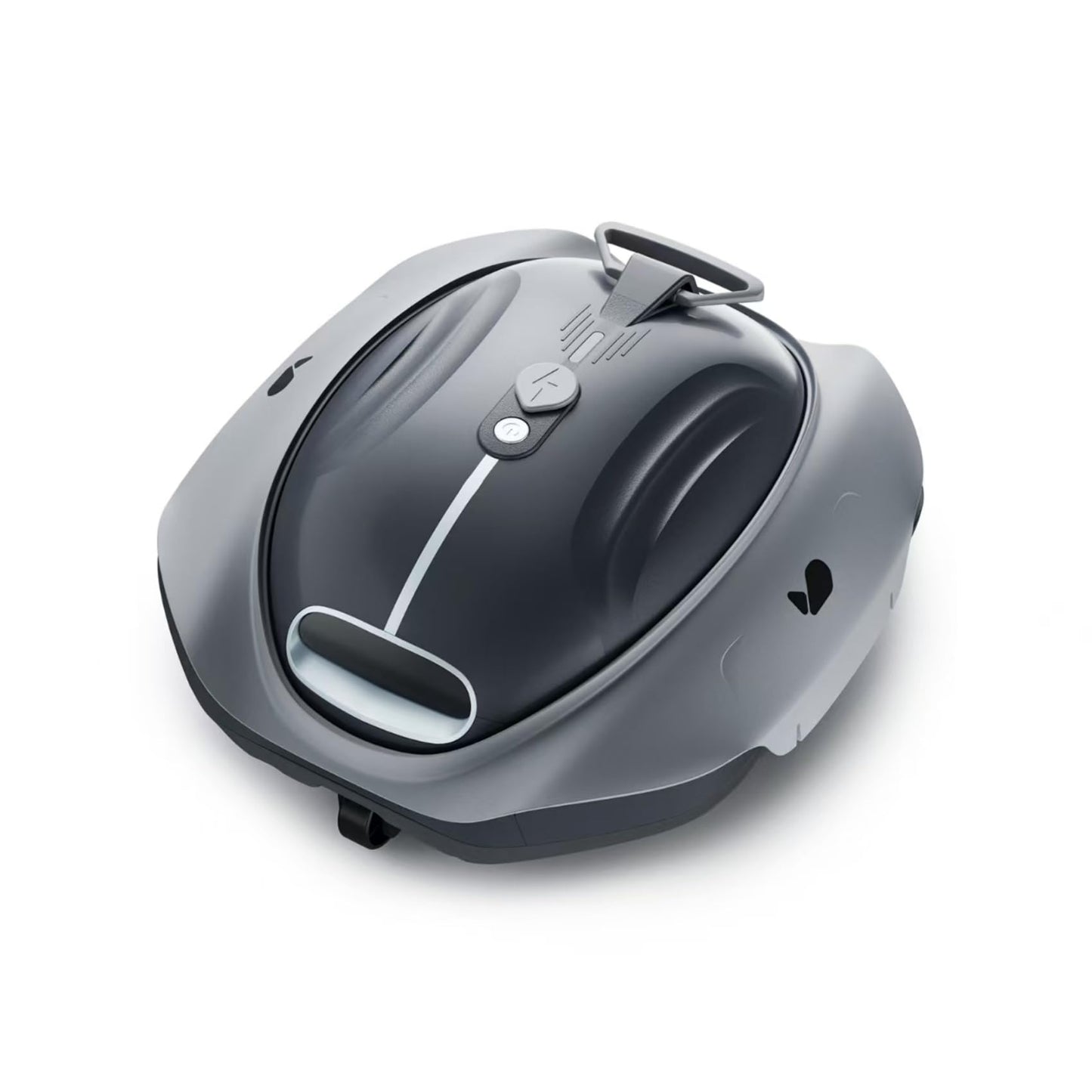 BUBLUE Bubot 300P Pool Vacuum, Cordless Robotic Pool Cleaner with Superior Suction Power, Bluehole Suction, DirtLock 2.0, Auto-Parking for Above-Ground Flat Pools up to 850 Sq.Ft, Space Gray