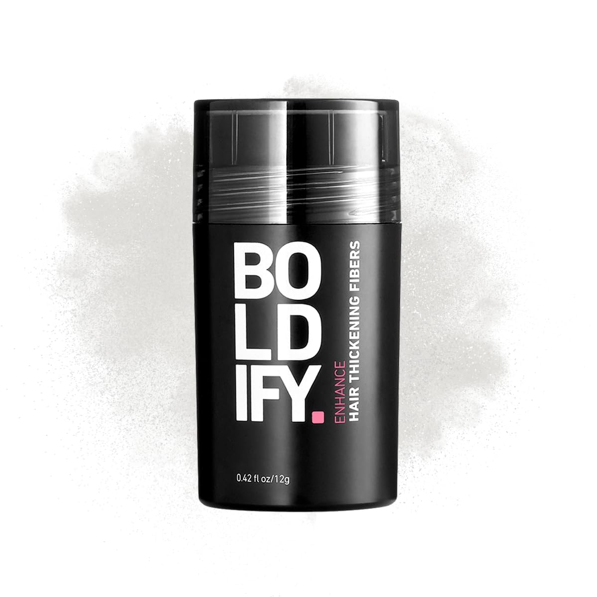 BOLDIFY Hair Fibers (12g) - Fill In Thinning and Fine Hair for an Instantly Fuller, Thicker Look - 14 Shades for Women & Men - White