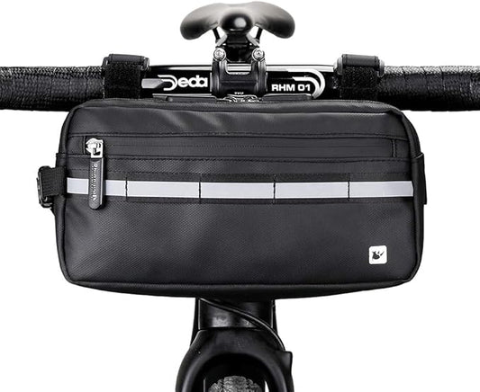 Rhinowalk Bike Bag Waterproof Bike Handlebar Bag,Bike Basket Bicycle Front Bag Shoulder Bag Waist Bag for Sport Bicycle Professional Cycling Accessories