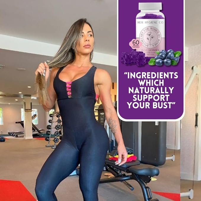 Booty Boosting Gummies and Chest Support Gummies