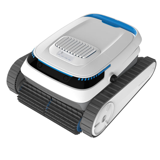 Pool Vacuum Robot for Inground Pools and Above Ground Pools, Smart Navigation Cordless Robotic Pool Cleaner for Pool Floor, Wall & Waterline, 120 Min Runtime, 4L Filter Basket