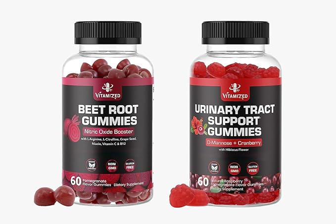 Blissful Wellness Fusion: Urinary Tract & Beet Root Gummies