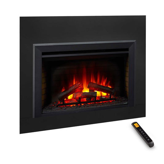 SimpliFire 35-Inch Electric Fireplace Insert, Large Black Surround, 44" x 32" (SF-INS35-SF-SI4432-INS35)