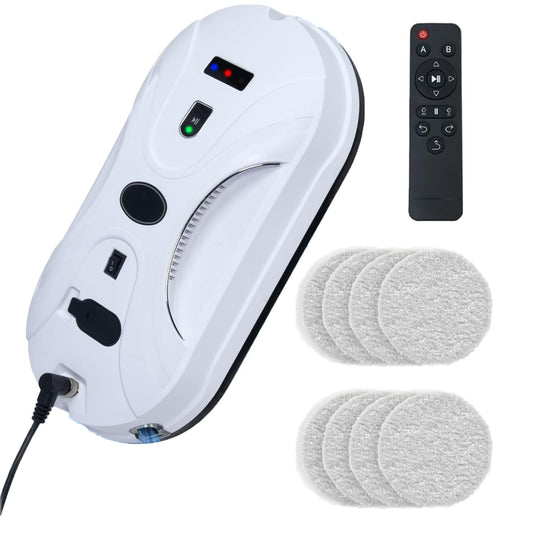 Automatic Window Cleaning Robot, Window Cleaner Robot Auto Dual Spray, 2025 Model Robot Limpia Vidrios AI Path Planning, 3000Pa Suction, Remote Control, Edge Detection for Streak-Free Glass - SS1