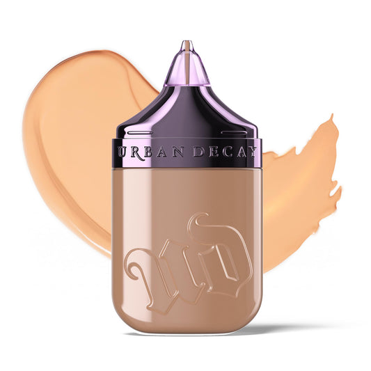 Urban Decay Face Bond Self-Setting Waterproof Foundation, Medium Coverage, Natural Matte Finish, 3% Niacinamide Serum Improves Skin Texture Feel, Transfer-Resistant, Sweat-Proof, Blurs Skin - Shade 10