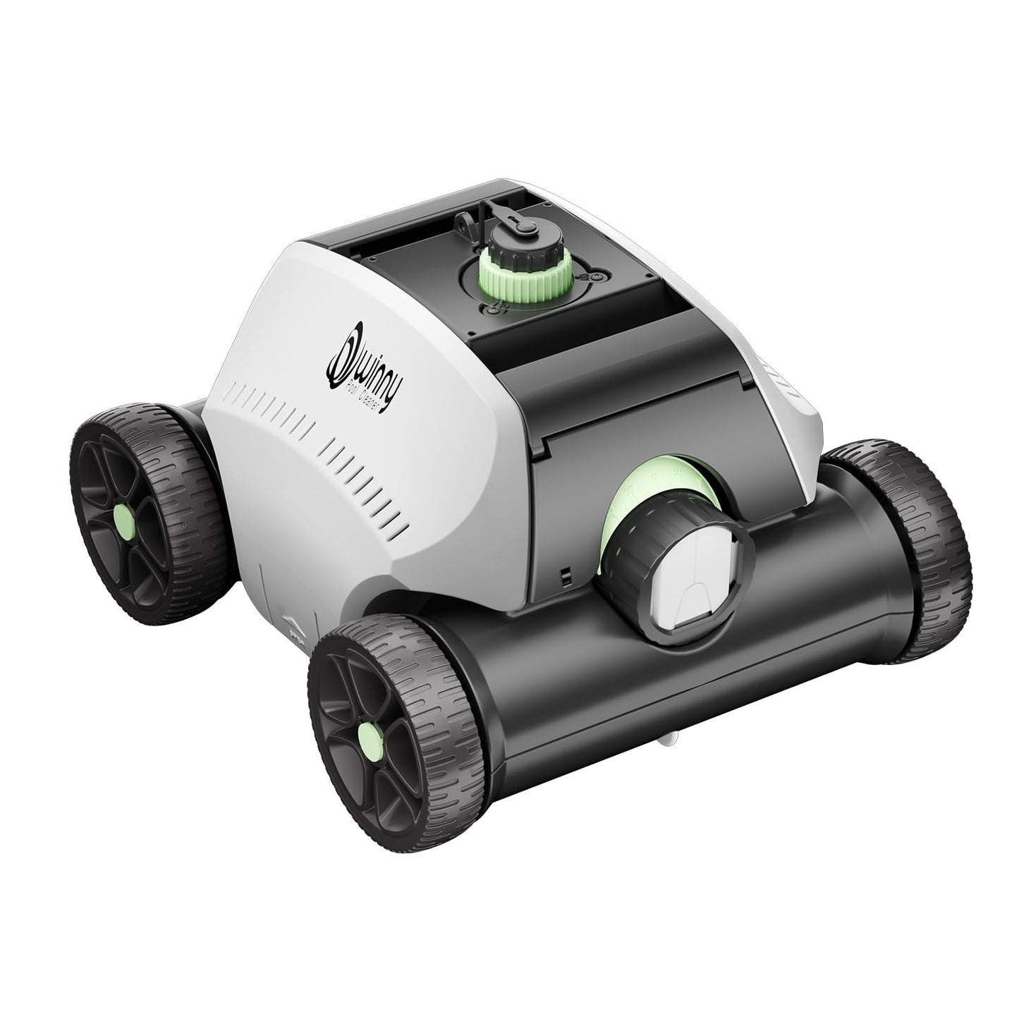 Cordless Robotic Pool Vacuum, Above Ground Pool Vacuum,Powerful Suction&130mins Running Time,6600mAh Battery, Ideal for Flat Above Pools Up to 1300 Sq.ft