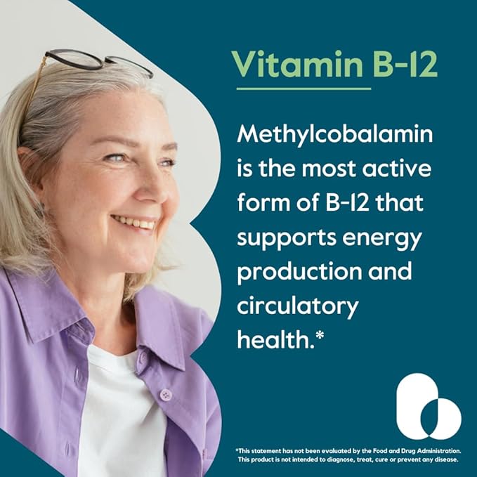 BESTVITE Vitamin B12 (Methylcobalamin) 1000mcg (480 Vegetarian Capsules)(2 x 240) (Methyl B12) - No Stearates - Vegan - Non GMO - Gluten Free