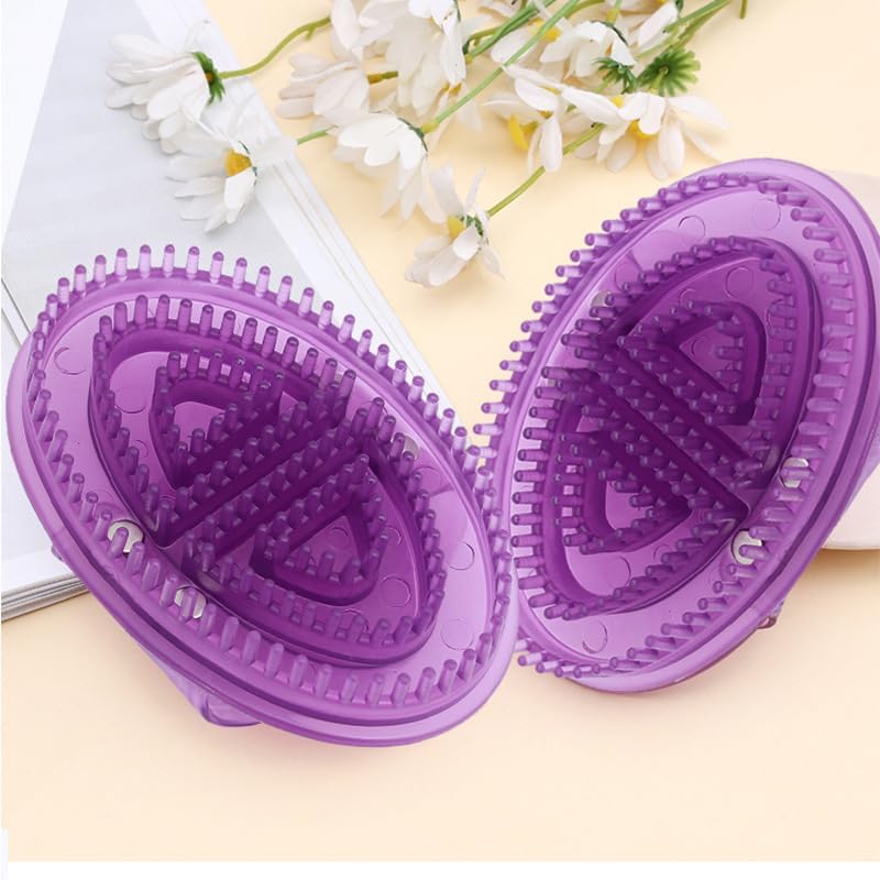 2 Pieces Meridian Massage Brush, Long Lasting Acupressure Meridian Brush, Hand Meridian Massage Brush,with Essential Oils