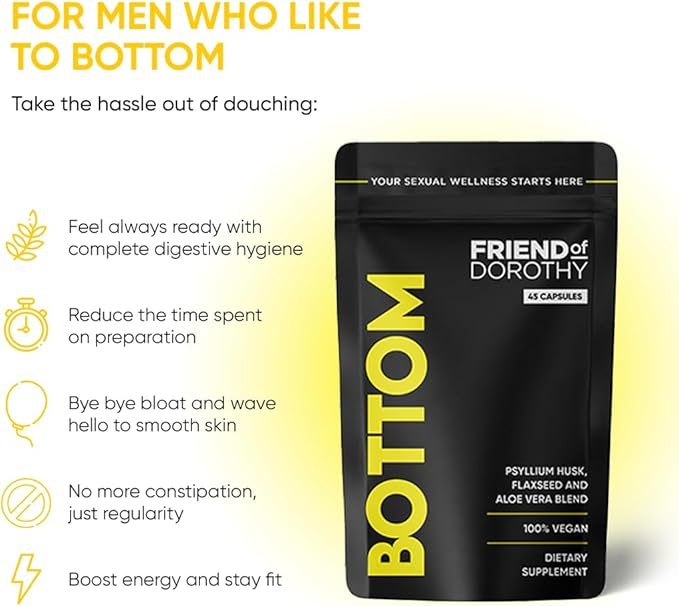 Bottom 45 and Raspberry Cum Gummies Bundle - Enhance Your Experience with Natural Supplements - 2 Months Supply