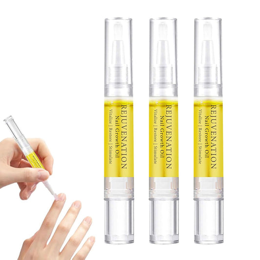 Generic 3pcs Rejuvenation Nail Growth Oil, Clear Nail Growth Serum for Nail Strengthener and Growth
