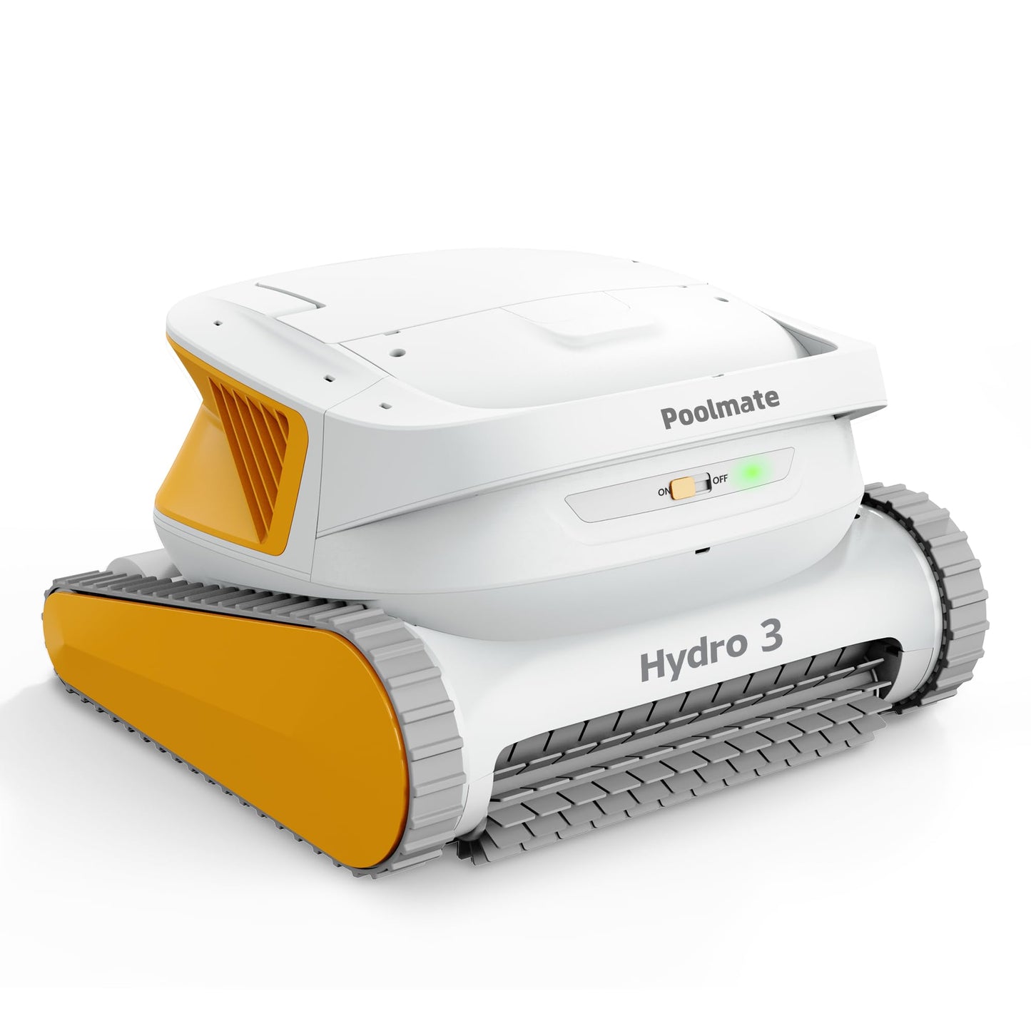 Cordless Robotic Pool Cleaner, Automatic Pool Vacuum for Inground and Above Ground Pools, Lasts 200 Mins, Floor/Wall/Waterline Cleaning, Dual Inlet, Waterline Technology, Self-Parking