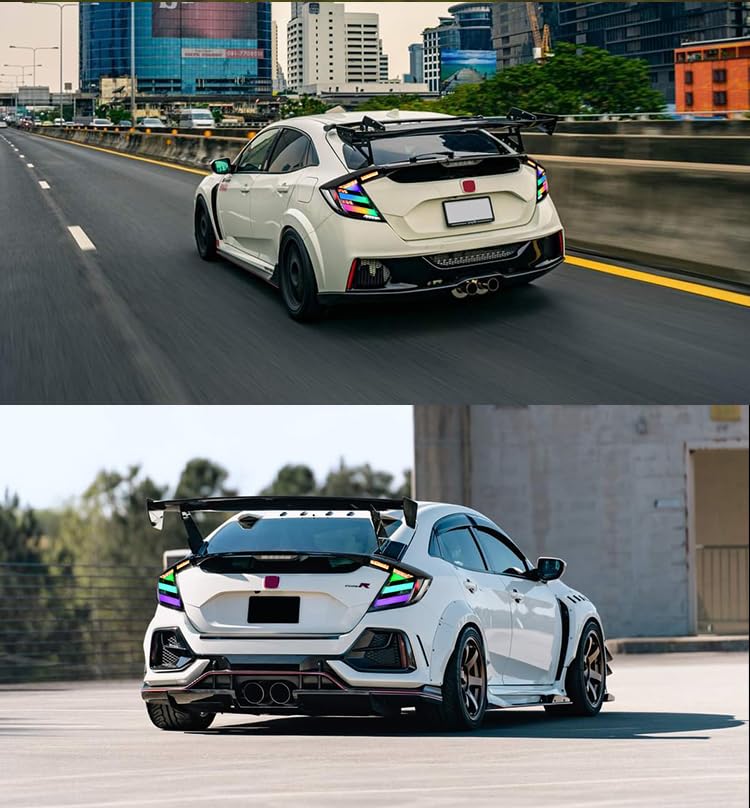 TT-ABC RGB Mods Tail light for Honda Civic Hatchback 2016-2021 (RGB for Hatchback)