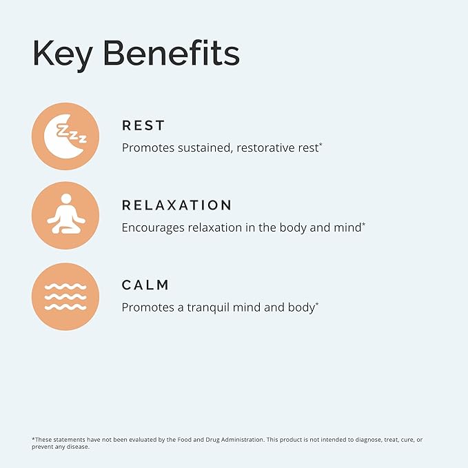 BRAINMD Restful Sleep - 60 Vegan Capsules - Supports Brain & Body Renewal - with Melatonin, Valerian Extract, GABA & Magnesium - Non-Habit Forming - 30 Servings