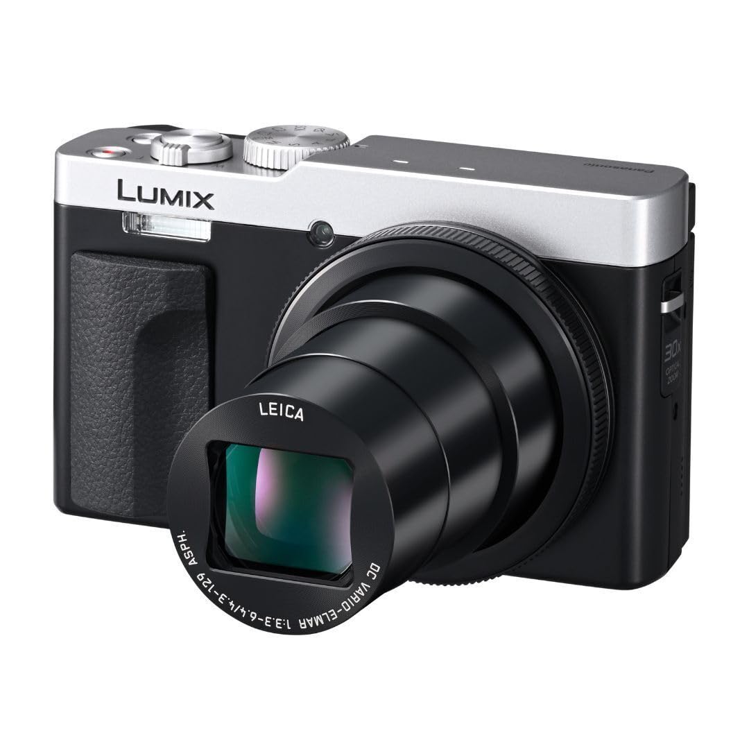 Panasonic LUMIX ZS99 Point and Shoot Camera, Compact Camera for Travel with 30x Zoom with 24-720mm Zoom Lens, and 4K Video/Photo, Great for Travel and Concerts, DC-ZS99