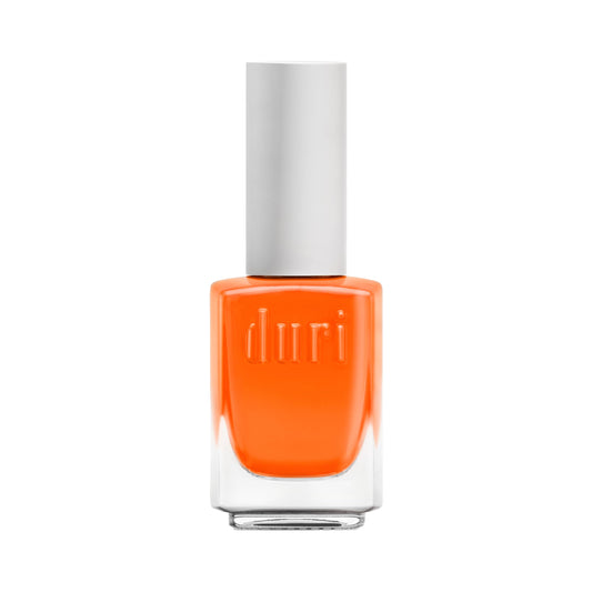 Duri 647N The O.C. Orange, Neon Orange Nail Polish, Matte Finish, Quick Drying, 0.45 Fl Oz