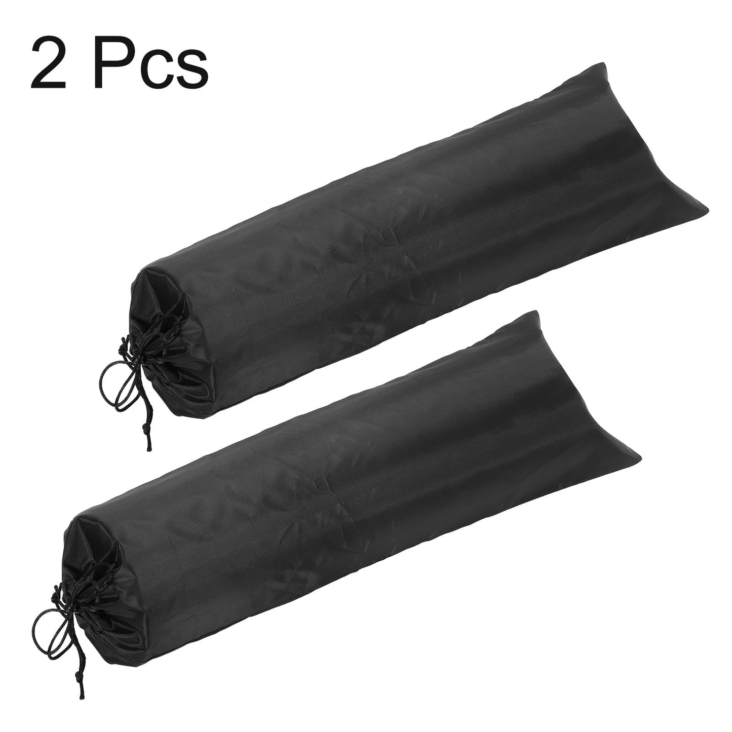 2 pcs Camp Chair Replacement Bag 24" x 8" Nylon Carrying Bag Outdoors Folding Chair Cover Tripod Case Bag  Black