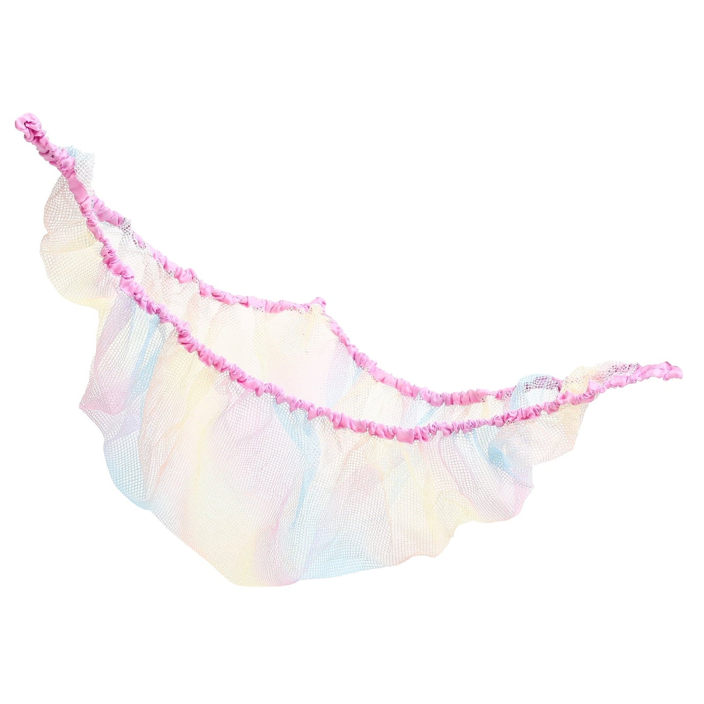 HONMEET Stuffed Animals Toy Storage Net Woven Mesh Hammock Multi-Colored Polyester 1Pack