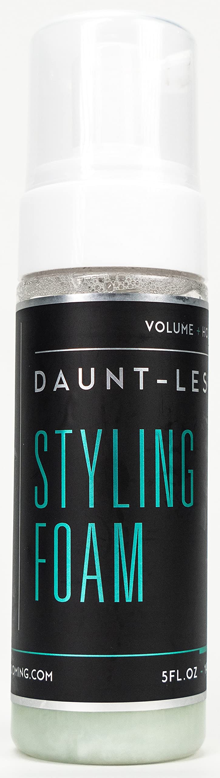 Dauntless Modern Grooming Co. STYING FOAM | Firm Hold | Natural Finish | Made with Argan Oil | 5 Fl Oz
