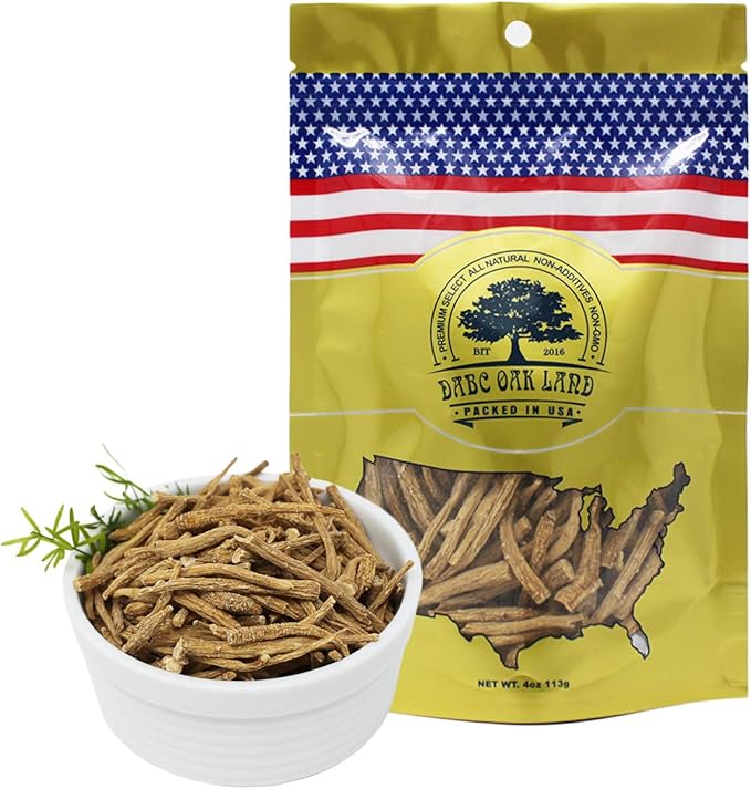 Hand-Selected A Grade Cultivated Wisconsin American Ginseng Roots Ginseng Tea 美國威斯康辛州西洋參須 花旗參須 實惠裝 4oz.(113g.)