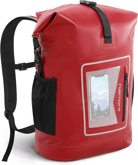 Haimont Waterproof Backpack Dry Bag Floating Roll Top Dry Sack Durable Backpack for Kayaking, Surfing, Rafting, Fishing, 30L
