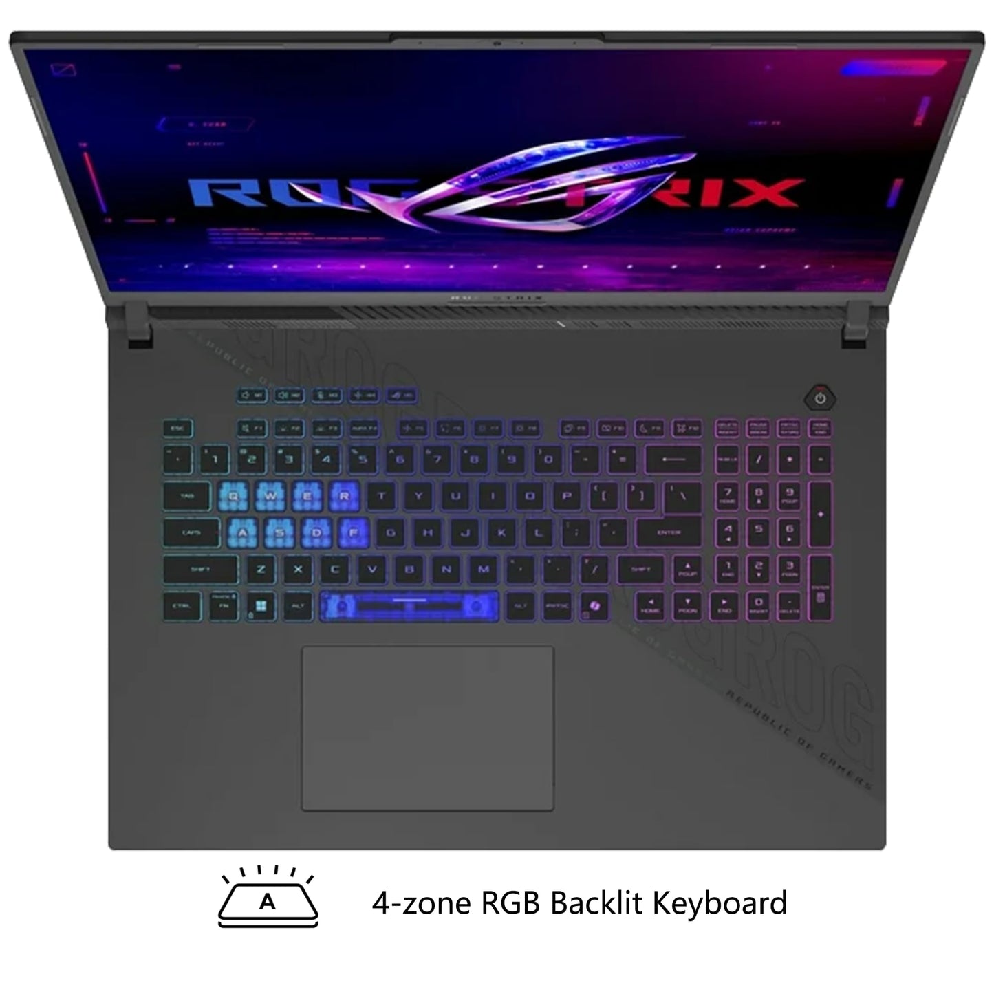 ASUS ROG Strix G18 G814 Gaming Laptop | 18" 2.5k (2560x1600) 240Hz (100% DCI-P3) | AMD 16-core Ryzen 9 9955HX (>i9-14900HX) | 64GB DDR5 2TB SSD | GeForce RTX 5070 | RGB Backlit Win11 w/DLCA Accessory