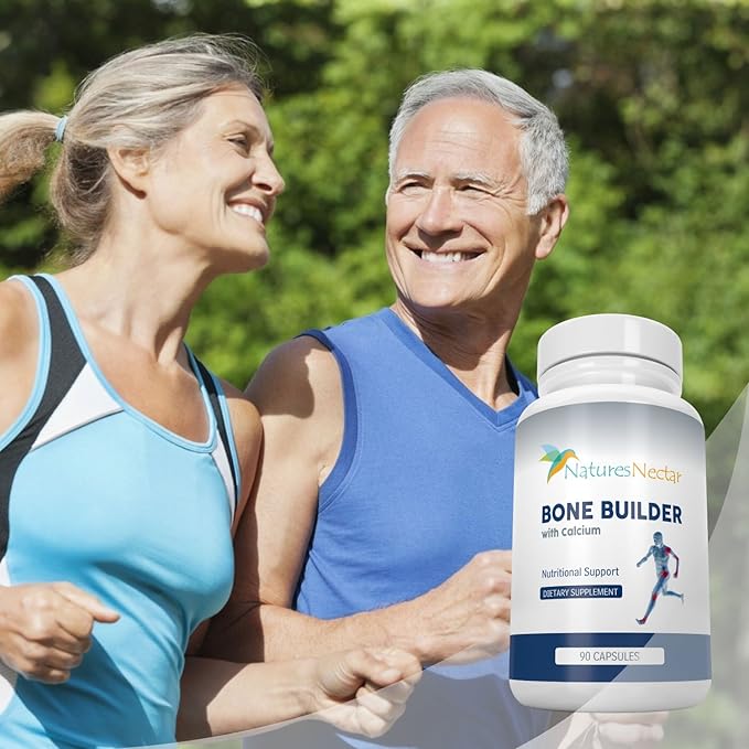 Bone Builder Joint Supplements for Women - Supports Bone Health, Strength & Growth - Organic Formula for Maximum Absorption & Enhanced Care - Feel New Life & Alive