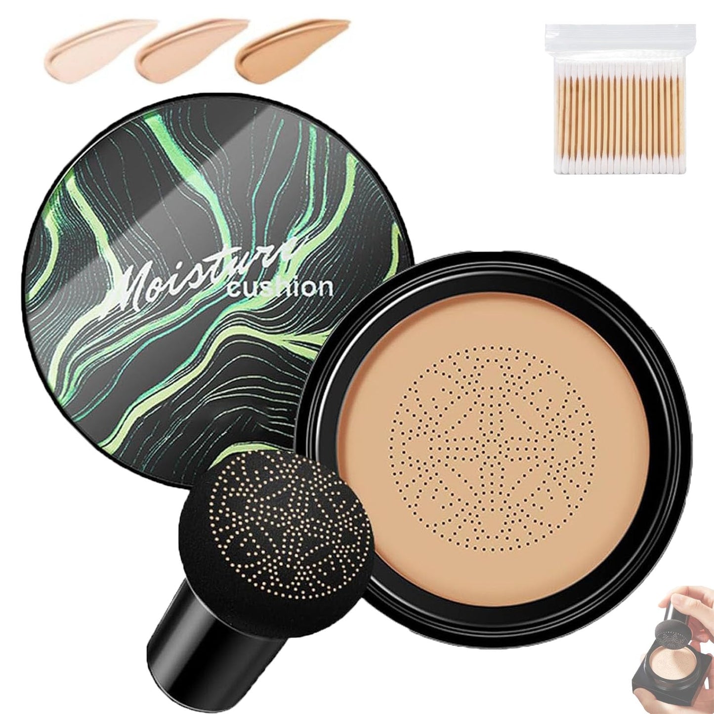 Cedar and Ash Cc Cream, Cedar and Ash Makeup, Air Cushion Cc Cream Mushroom Head Foundation, Moisturizing Bb Cream Makeup Long Lasting Matte Concealer Natural Finish