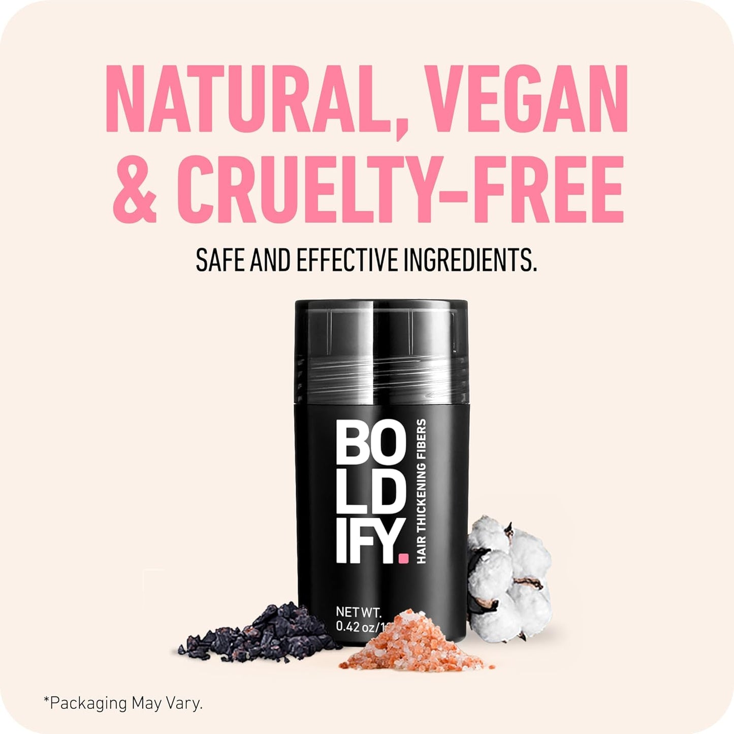 BOLDIFY Hair Fibers | 28.5g | Light Blonde | Thicker, Fuller Look for Men & Women