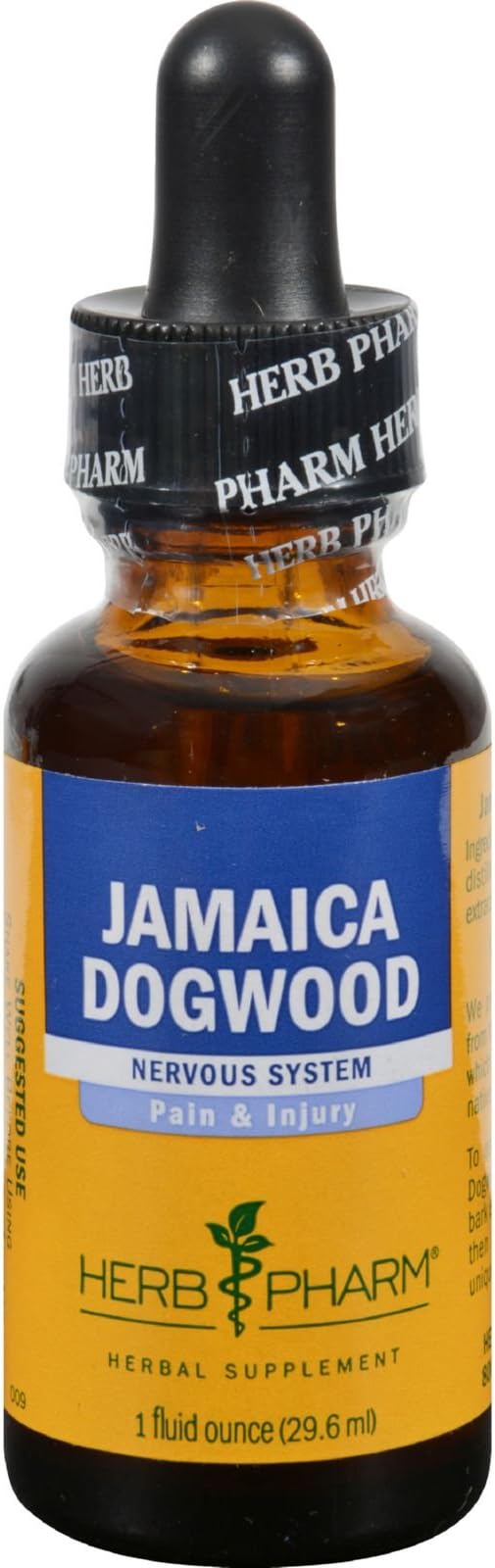 Herb Pharm Jamaica Dogwood Liquid Extract for Minor Pain - 1 Ounce