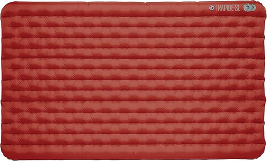 Big Agnes Rapide SL Insulated Sleeping Pad, Orange, Double Wide (40X72)
