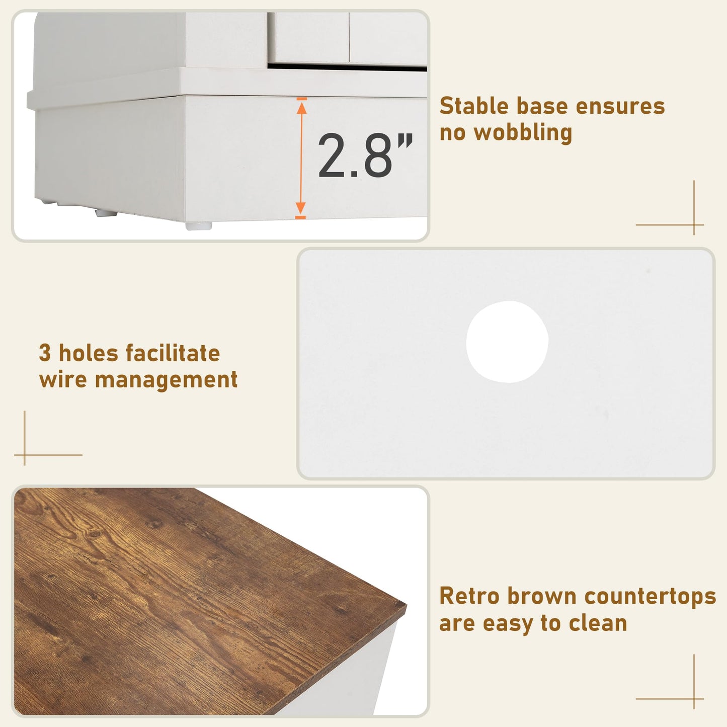 jiteentarou Farmhouse Fireplace TV Stand for 70/75/80 Inch TV, 32”Tall Entertainment Center w/ 36”Electric Fireplace and LED Light, 70”Media Console w/Barn Door Cabinet for Living Room, White