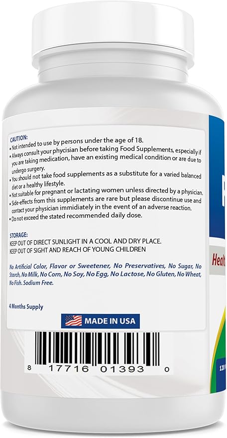 Best Naturals Probiotic 10 Strains & 30 Billion CFU Intestinal Flora, 120 Veggie Capsules - Shelf Stable probiotic (4146365)