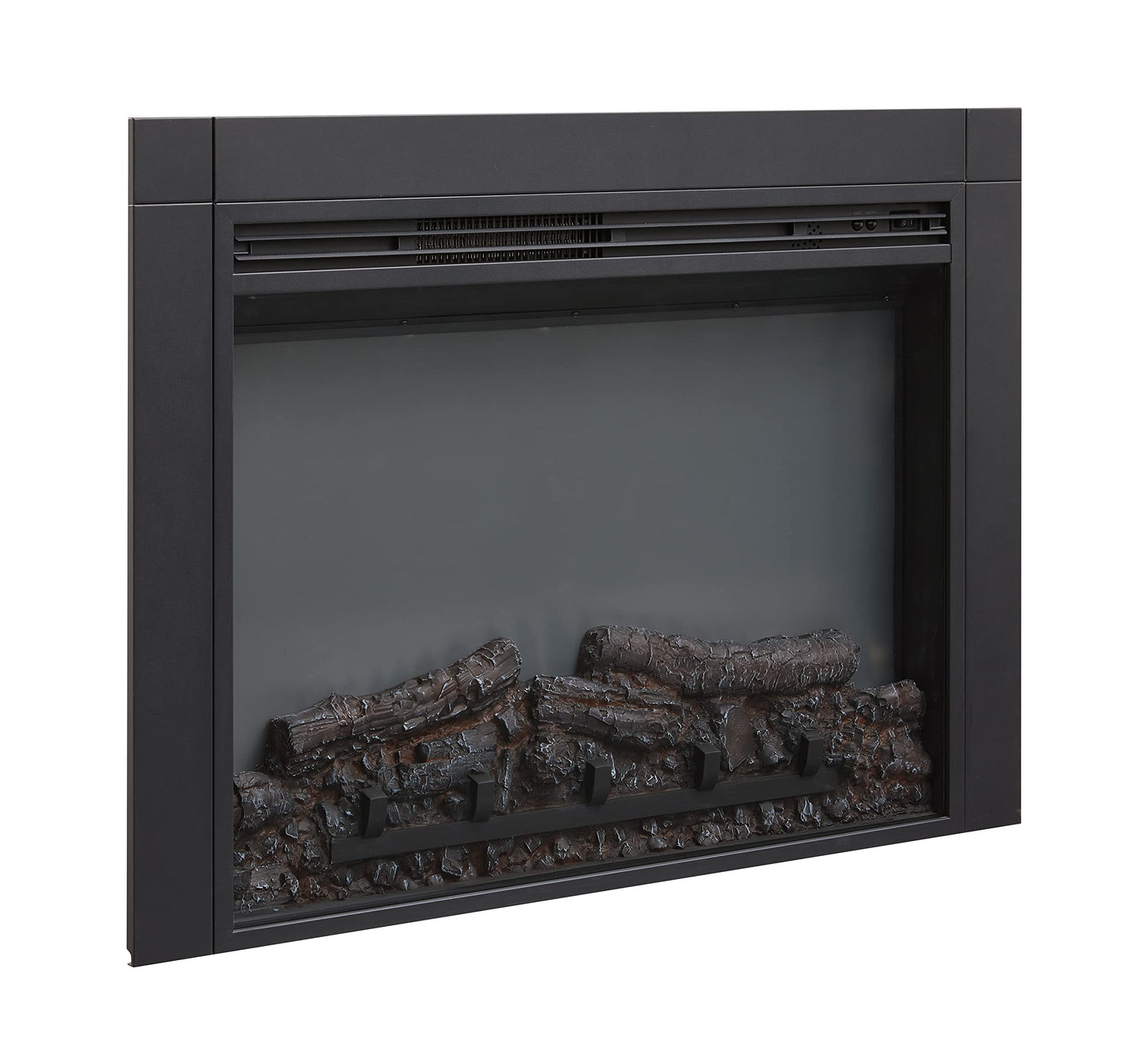 LegendFlame Jaden 36" W x 26" H (EF443) Electric Fireplace Insert with Front Trim Kit, Fire Crackling Sound, 750W/1500W Heater, Remote Control