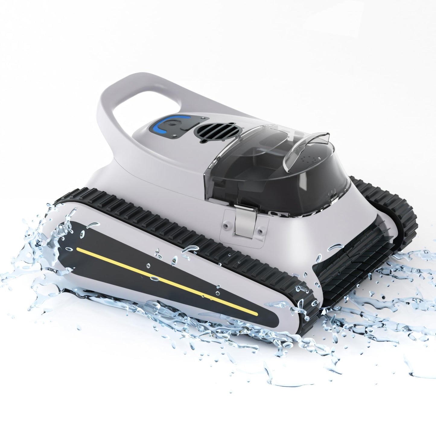 Pool Vacuum for Above Ground Pool for In Ground Pools, 2.5h Runtime, Cordless Robotic Pool Cleaner with 2024 Upgraded Motor, Wall Climbing, Intelligent Route Planning