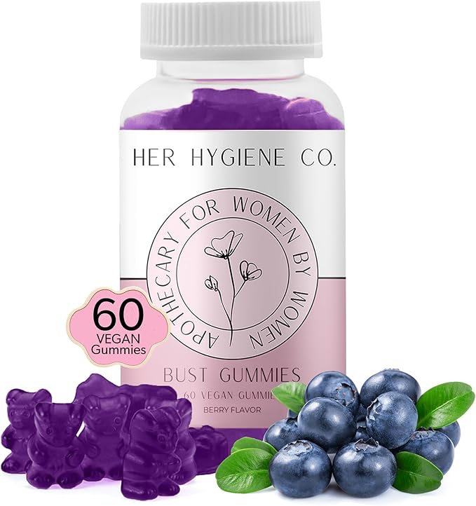 Booty Boosting Gummies and Chest Support Gummies